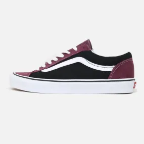 Men's Vans Retro Style 36 Maroon Black Trainers