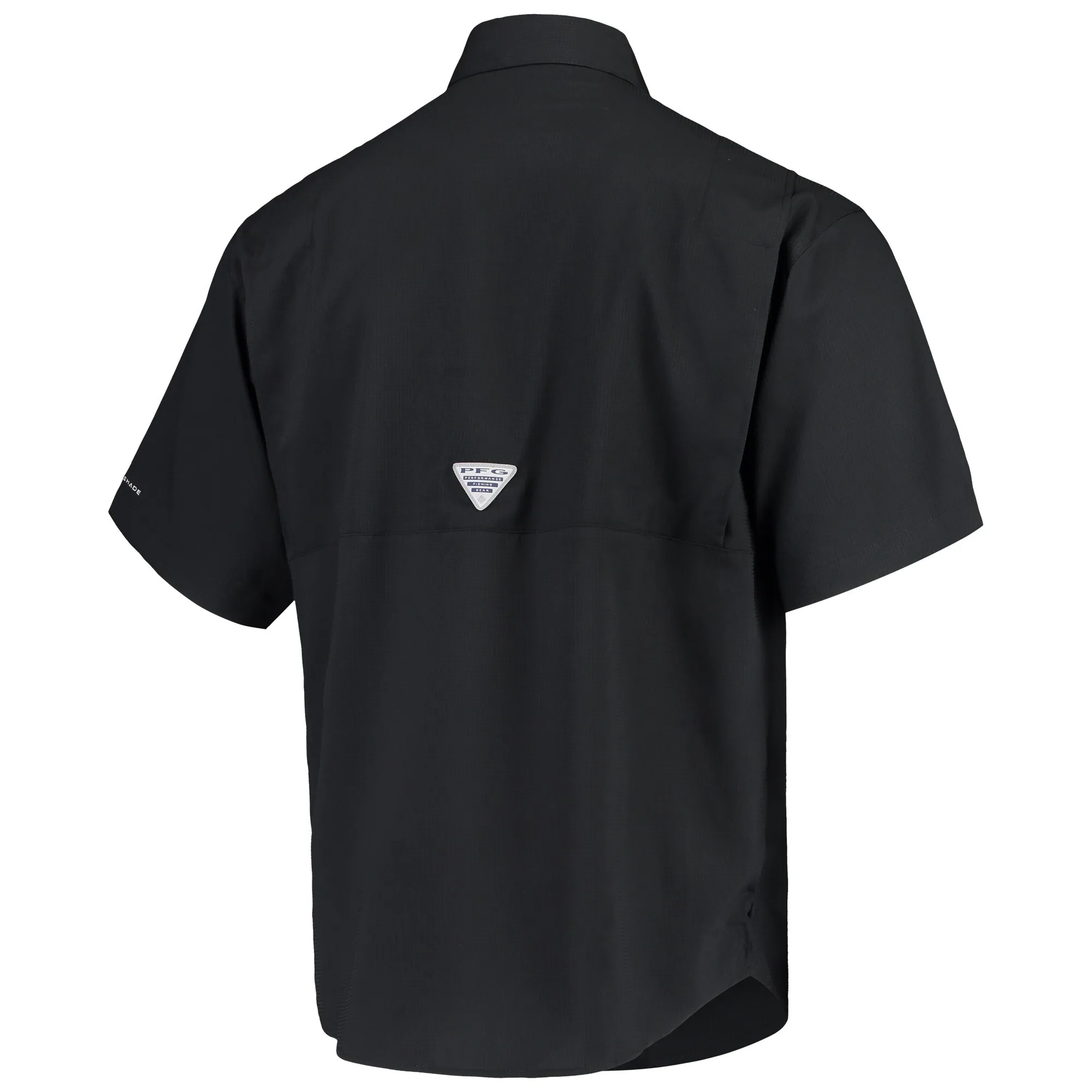 Men's Columbia Black Georgia Bulldogs Team PFG Tamiami Omni-Shade Button-Down Shirt