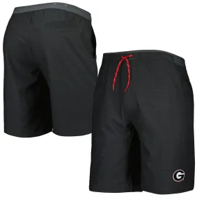 Men's Columbia Charcoal Georgia Bulldogs Twisted Creek Omni-Shade Omni-Shield Shorts