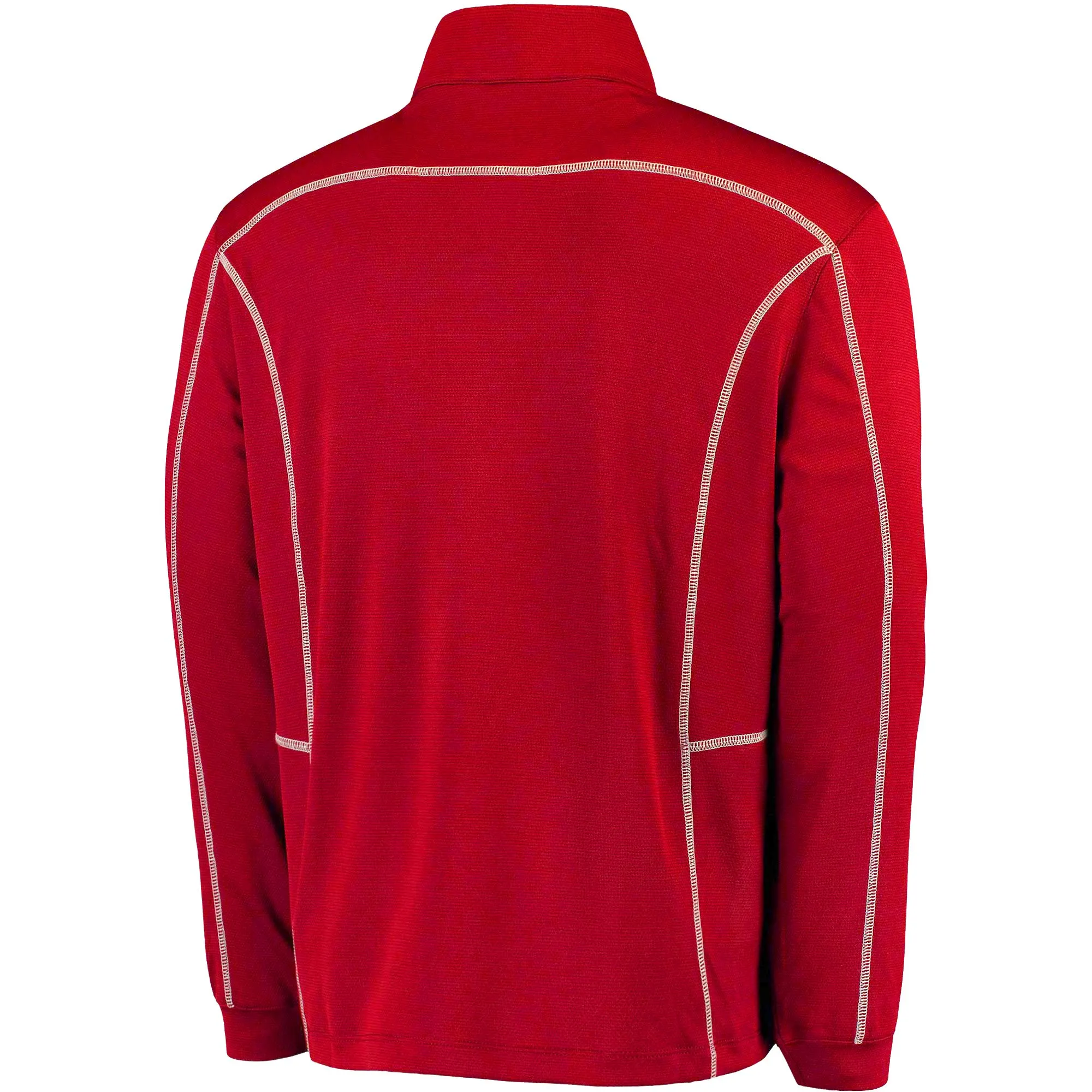 Men's Columbia Golf Red Georgia Bulldogs Shotgun Quarter-Zip Pullover