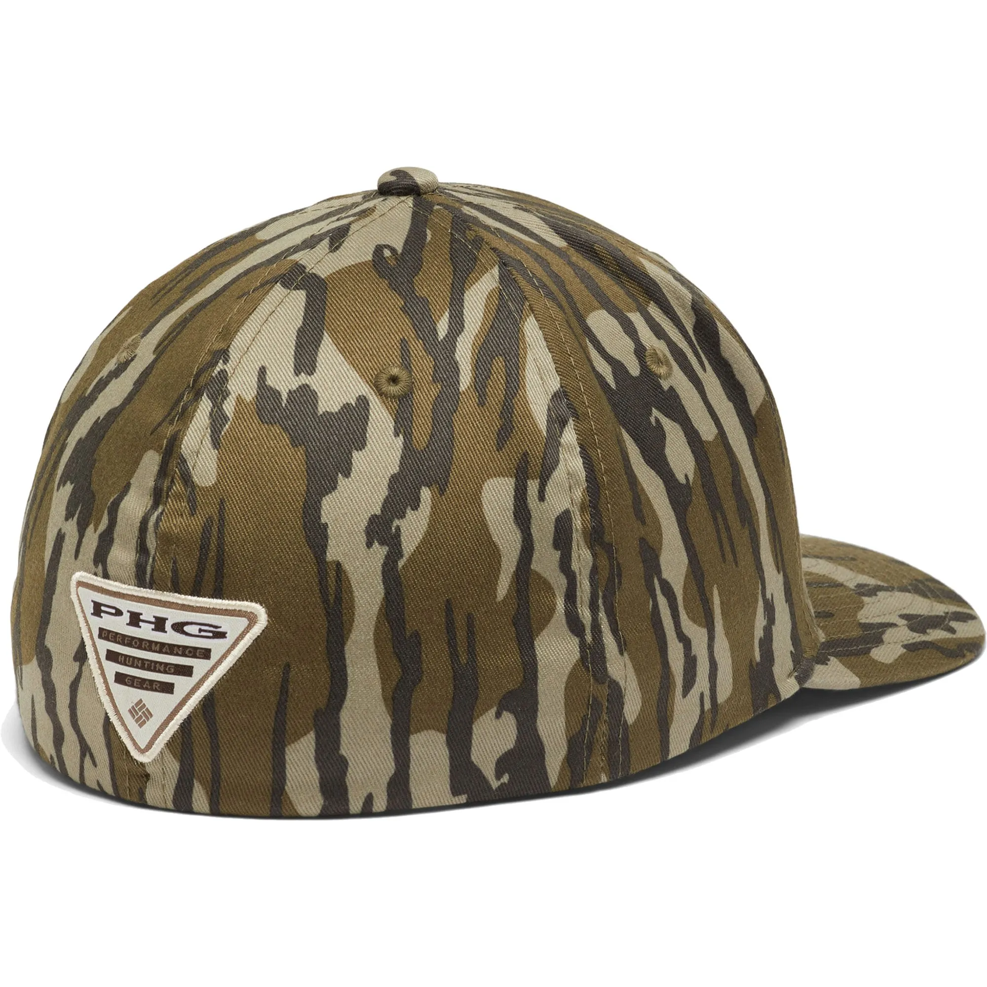 Men's Columbia Mossy Oak Camo Georgia Bulldogs Bottomland Flex Hat