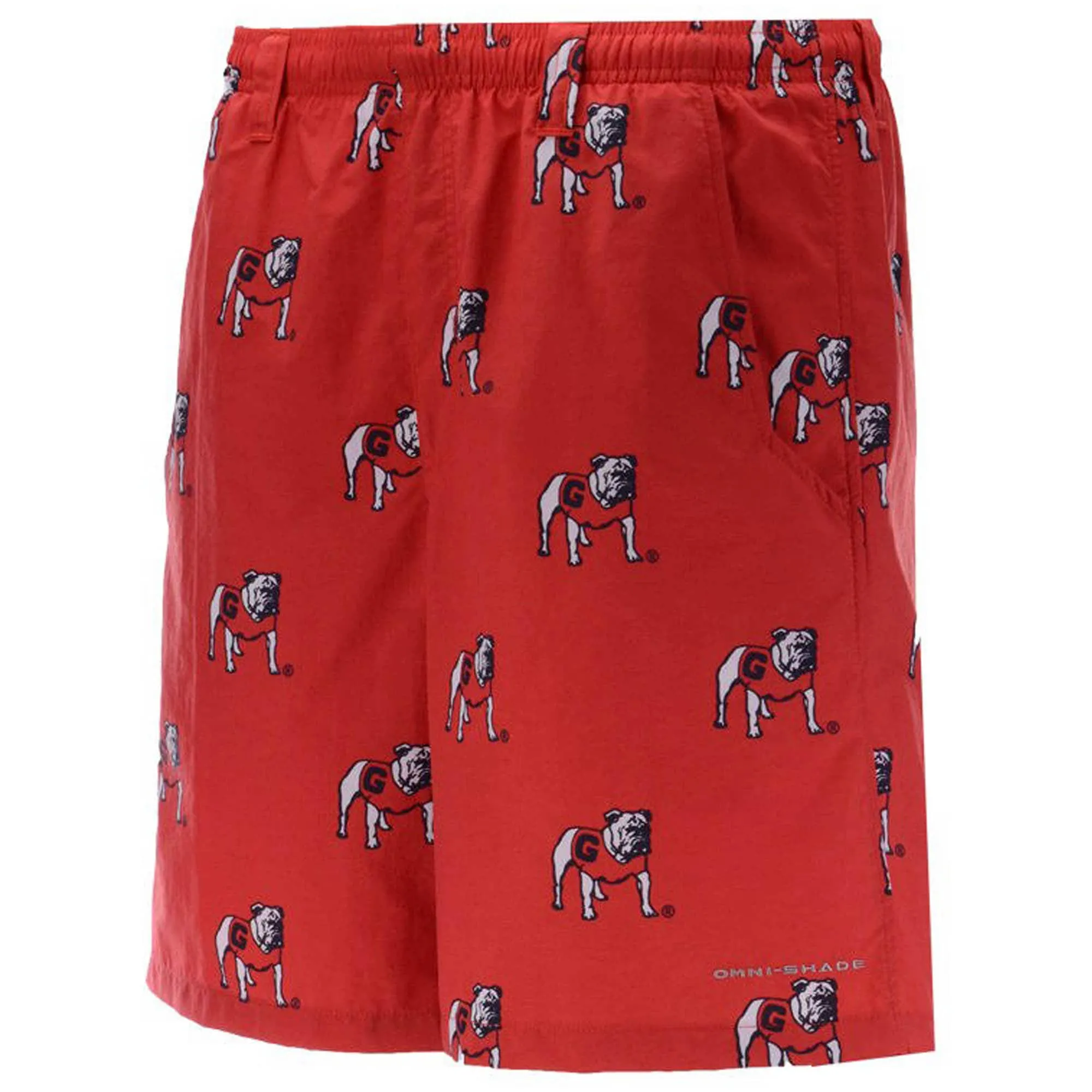 Men's Columbia Red Georgia Bulldogs Big & Tall Backcast Shorts