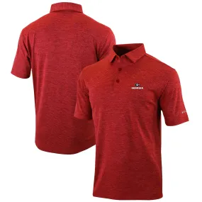 Men's Columbia  Red Georgia Bulldogs Omni-Wick Set II Polo