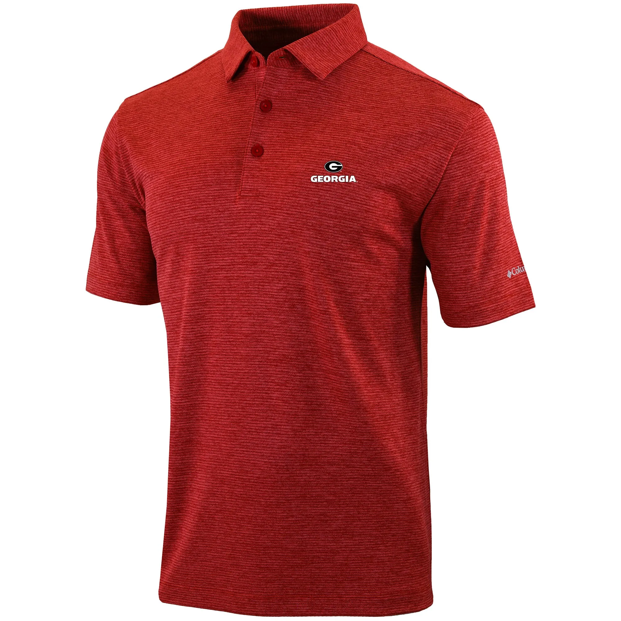 Men's Columbia  Red Georgia Bulldogs Omni-Wick Set II Polo