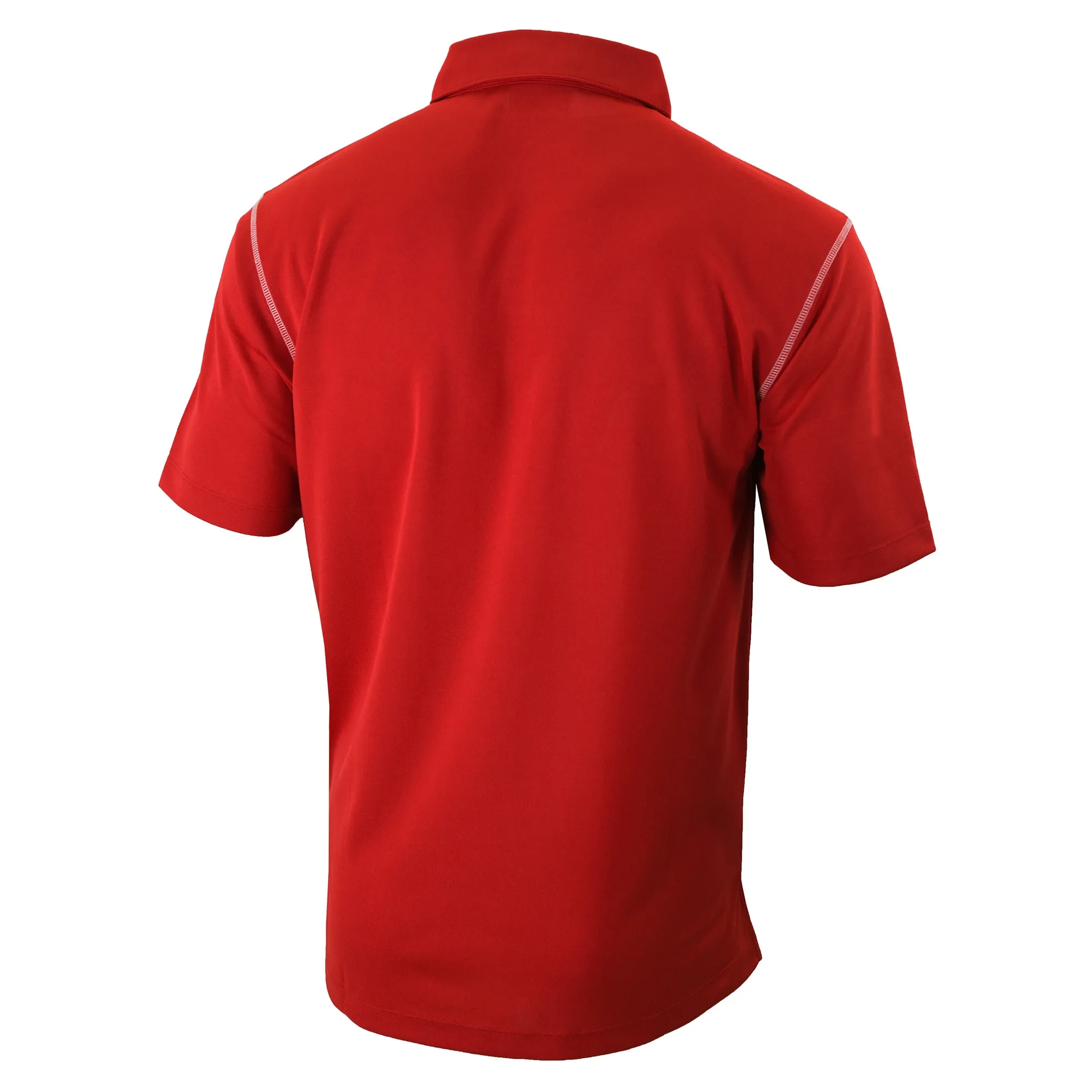 Men's Columbia Red Georgia Bulldogs Omni-Wick Shotgun Polo