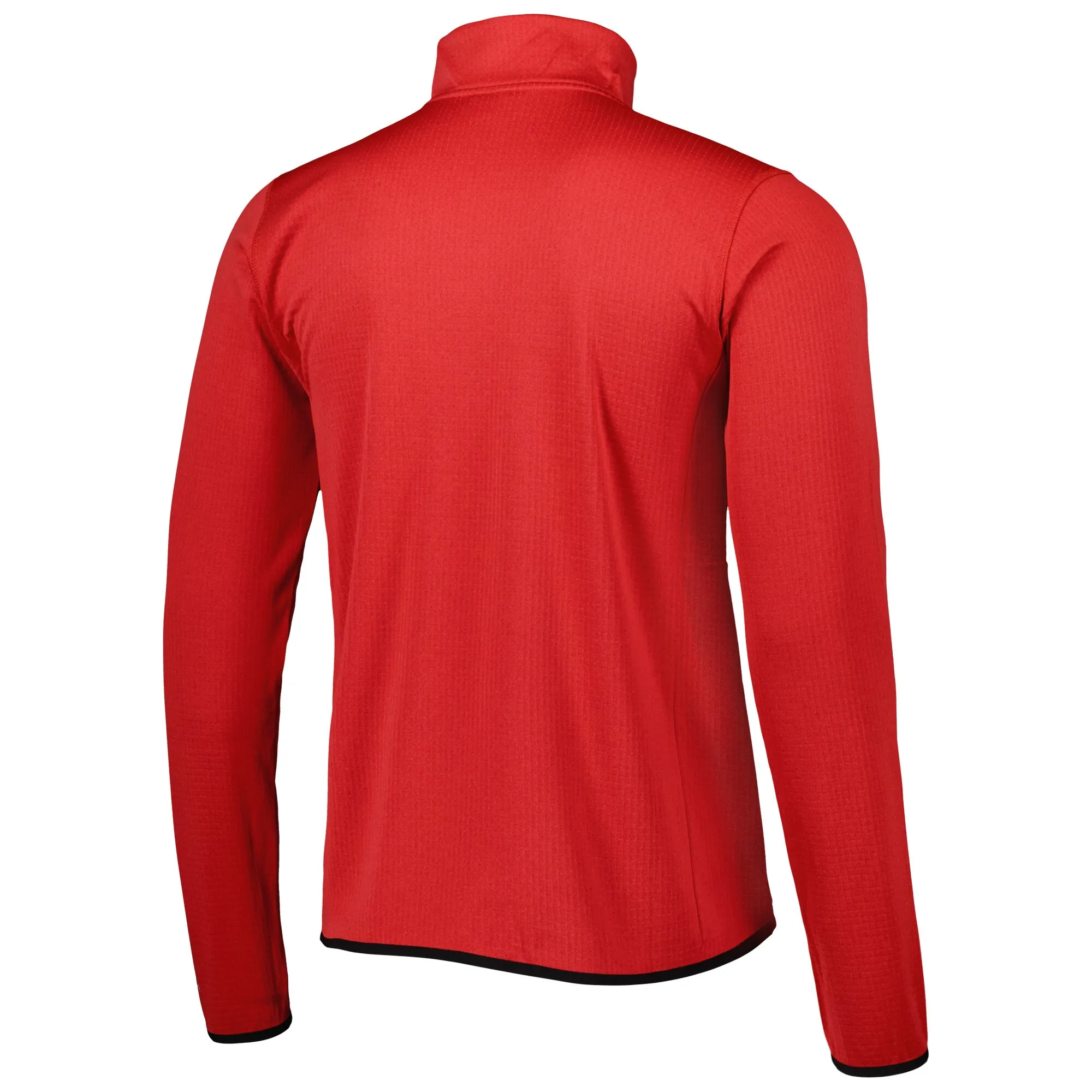 Men's Columbia Red Georgia Bulldogs Park View Omni-Wick Half-Zip Top