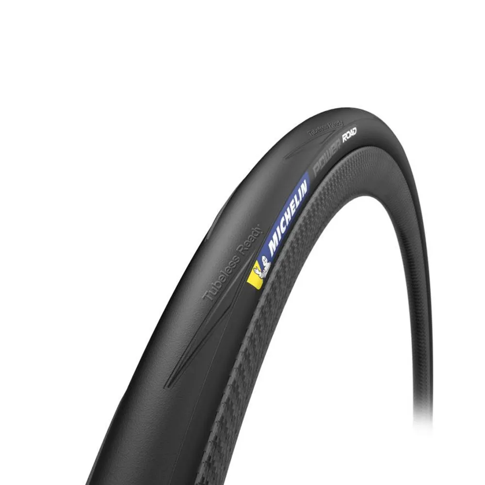 MIC876172 LLANTA POWER ROAD TLR BLACK COMPETITION LINE TALLA 700X25C MARCA MICHELIN