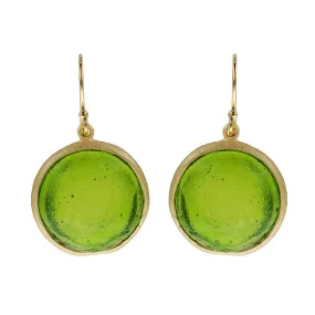 Michael Vincent Michaud Spring Green Bubble Earrings