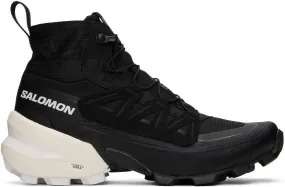 MM6 Maison Margiela Black Salomon Edition Cross High Sneakers