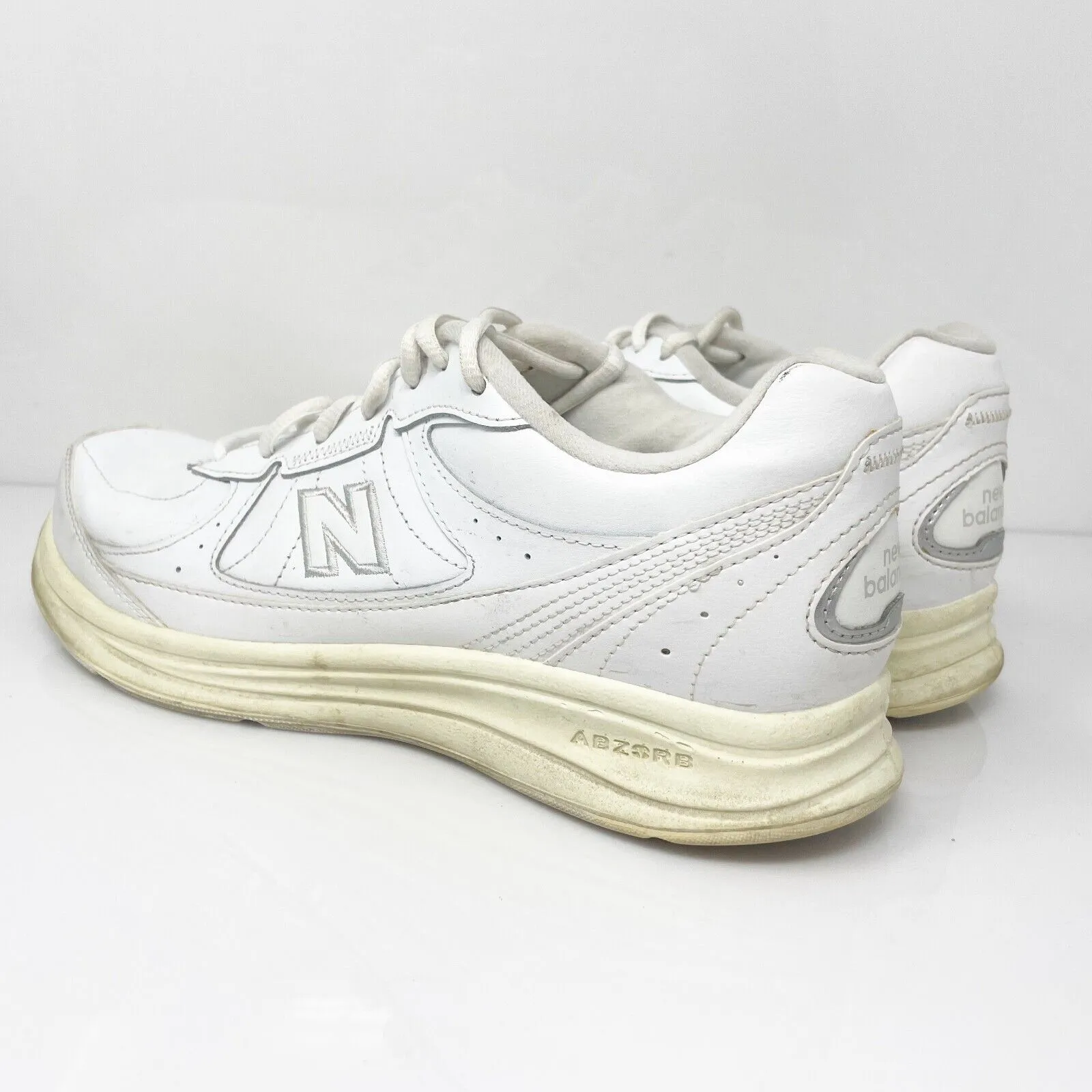 New Balance Mens 577 MW577WT White Casual Shoes Sneakers Size 9.5 D