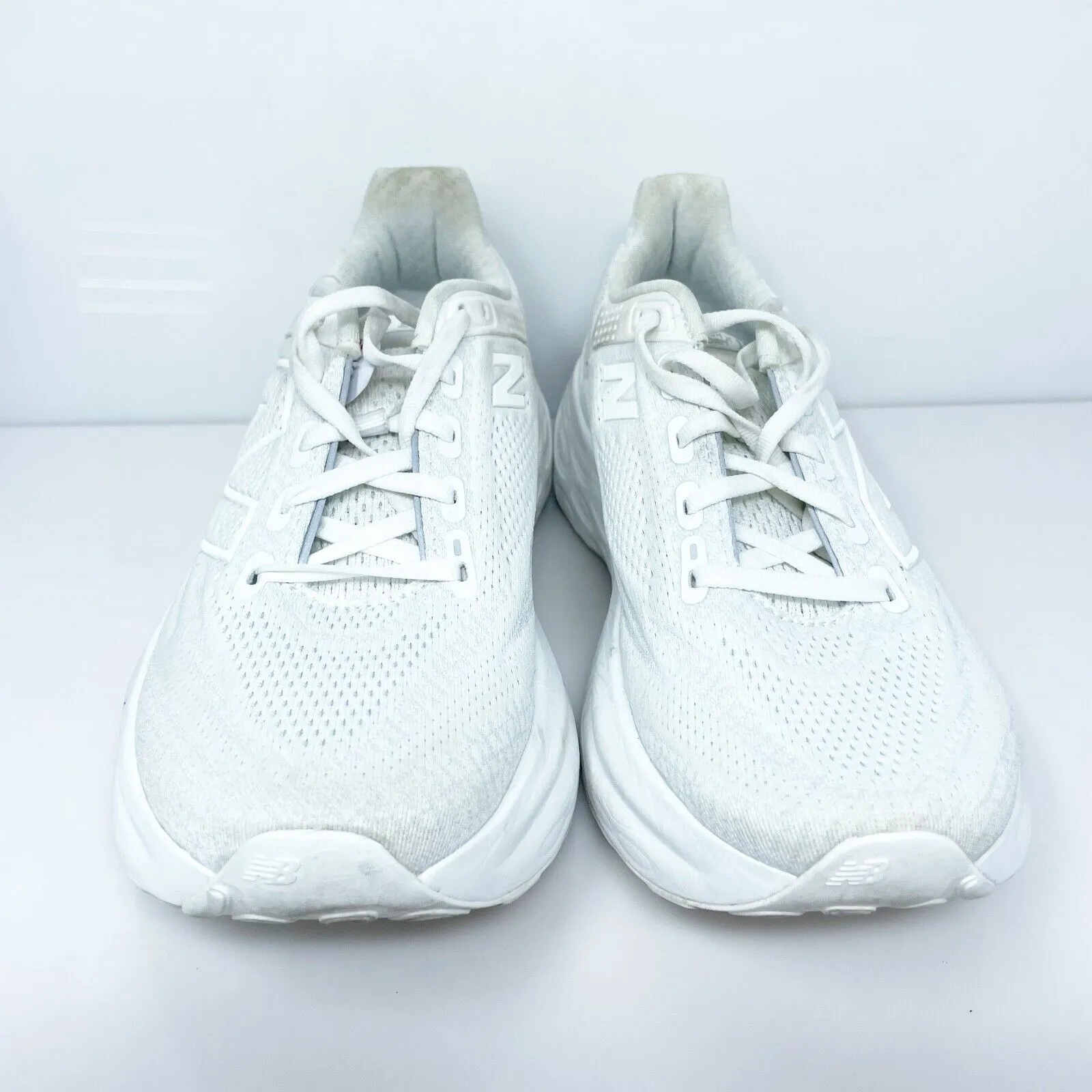 New Balance Womens FF X 1080 V13 W1080W13 White Running Shoes Sneakers Size 7 D