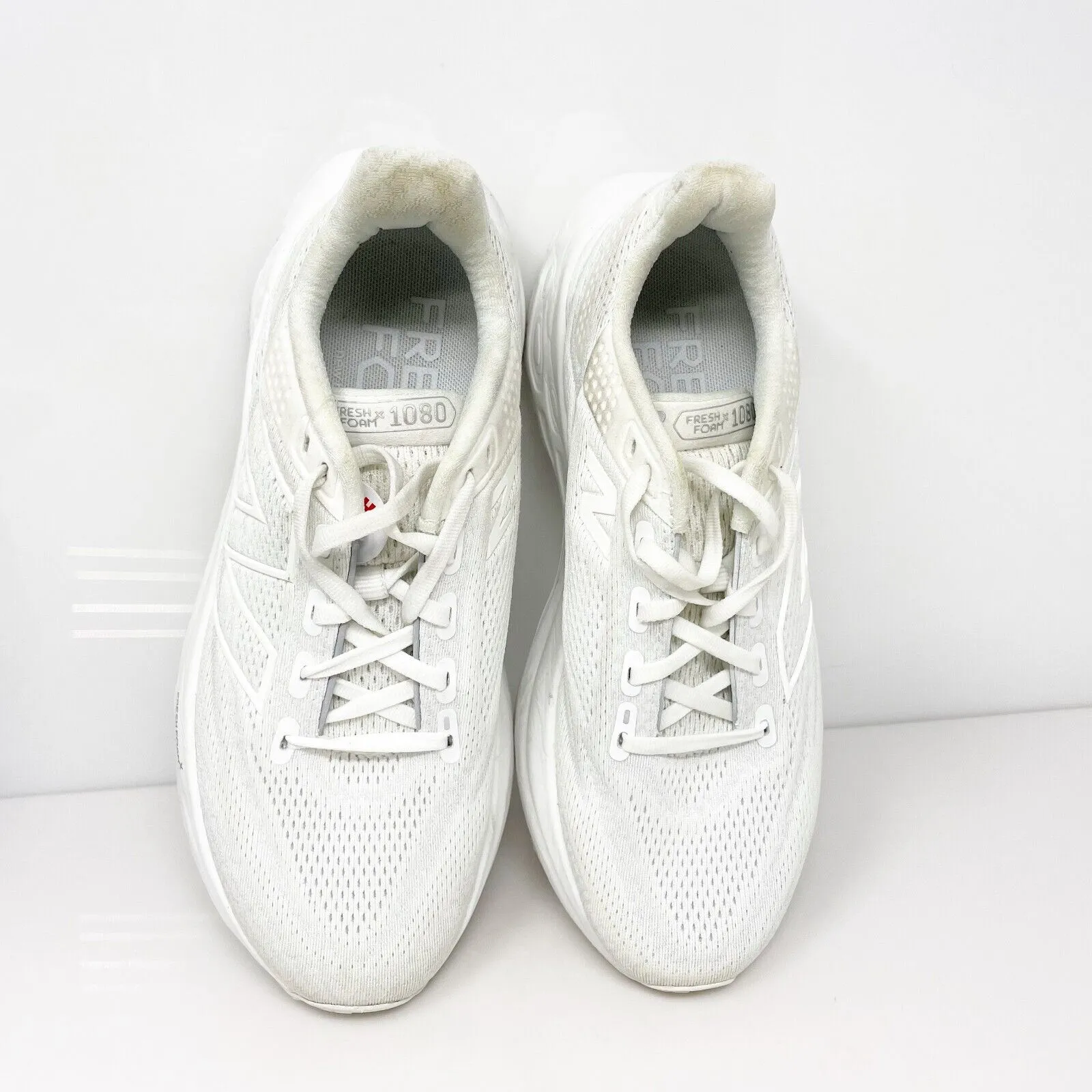 New Balance Womens FF X 1080 V13 W1080W13 White Running Shoes Sneakers Size 7 D