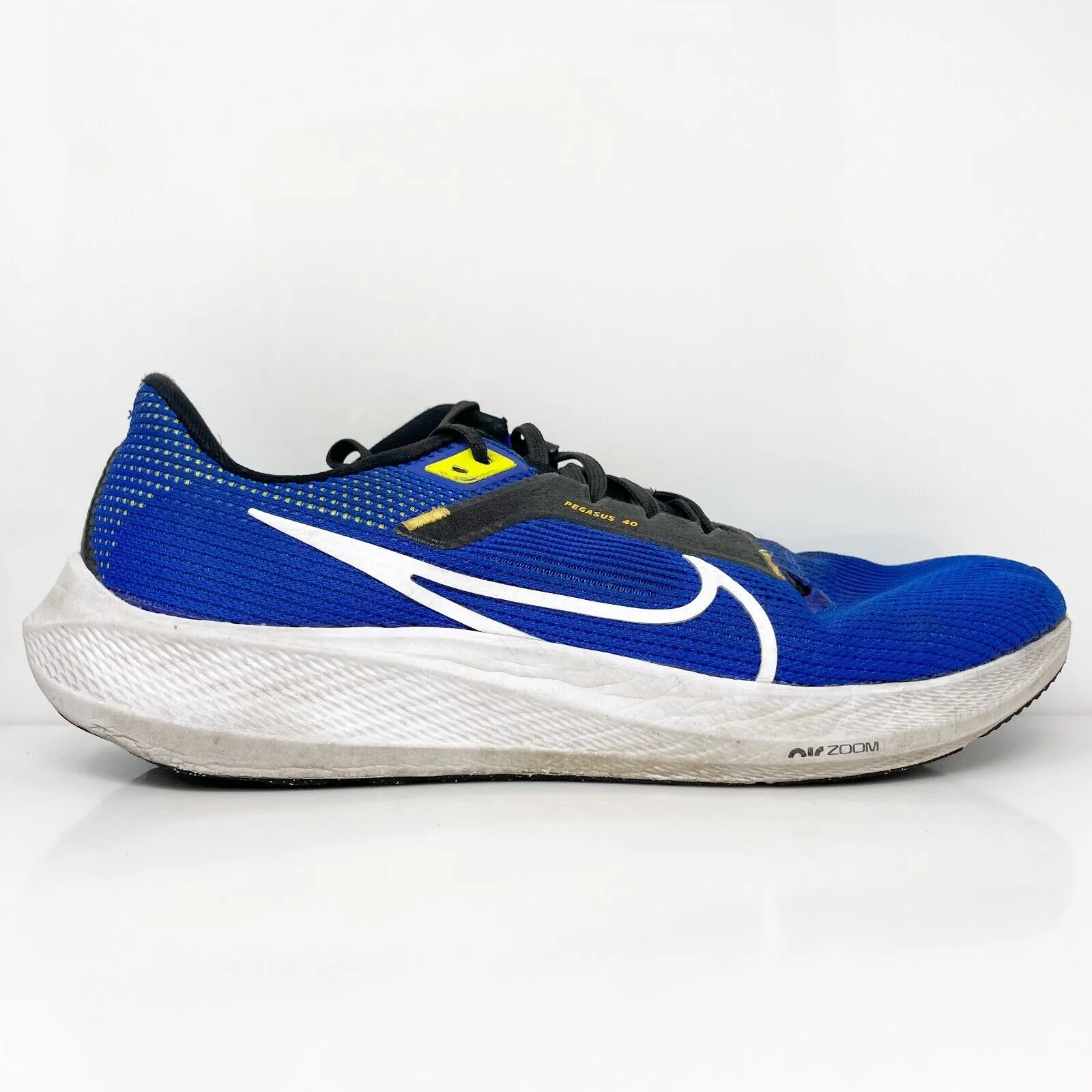 Nike Mens Air Zoom Pegasus 40 DV3853-401 Blue Running Shoes Sneakers Size 11.5