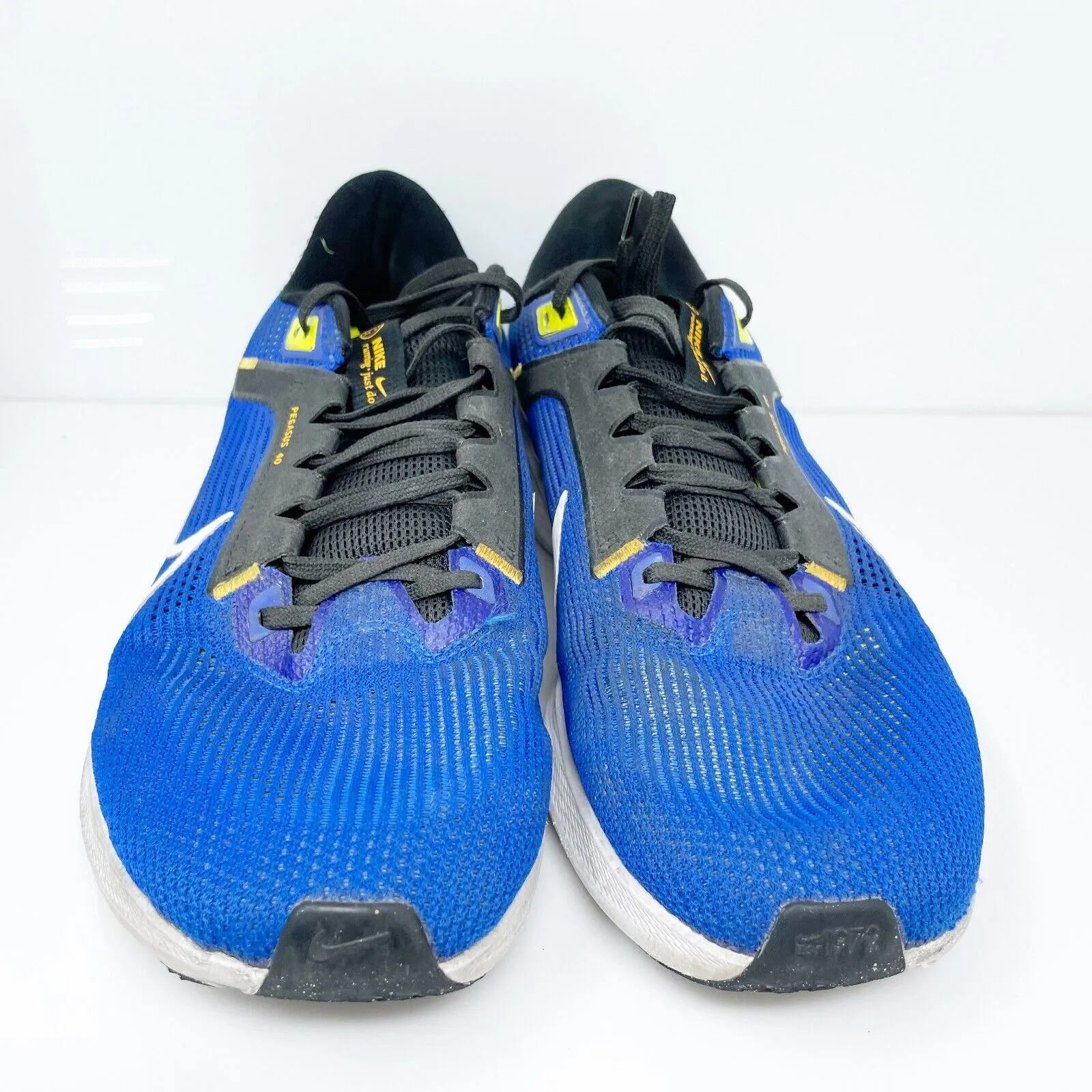 Nike Mens Air Zoom Pegasus 40 DV3853-401 Blue Running Shoes Sneakers Size 11.5