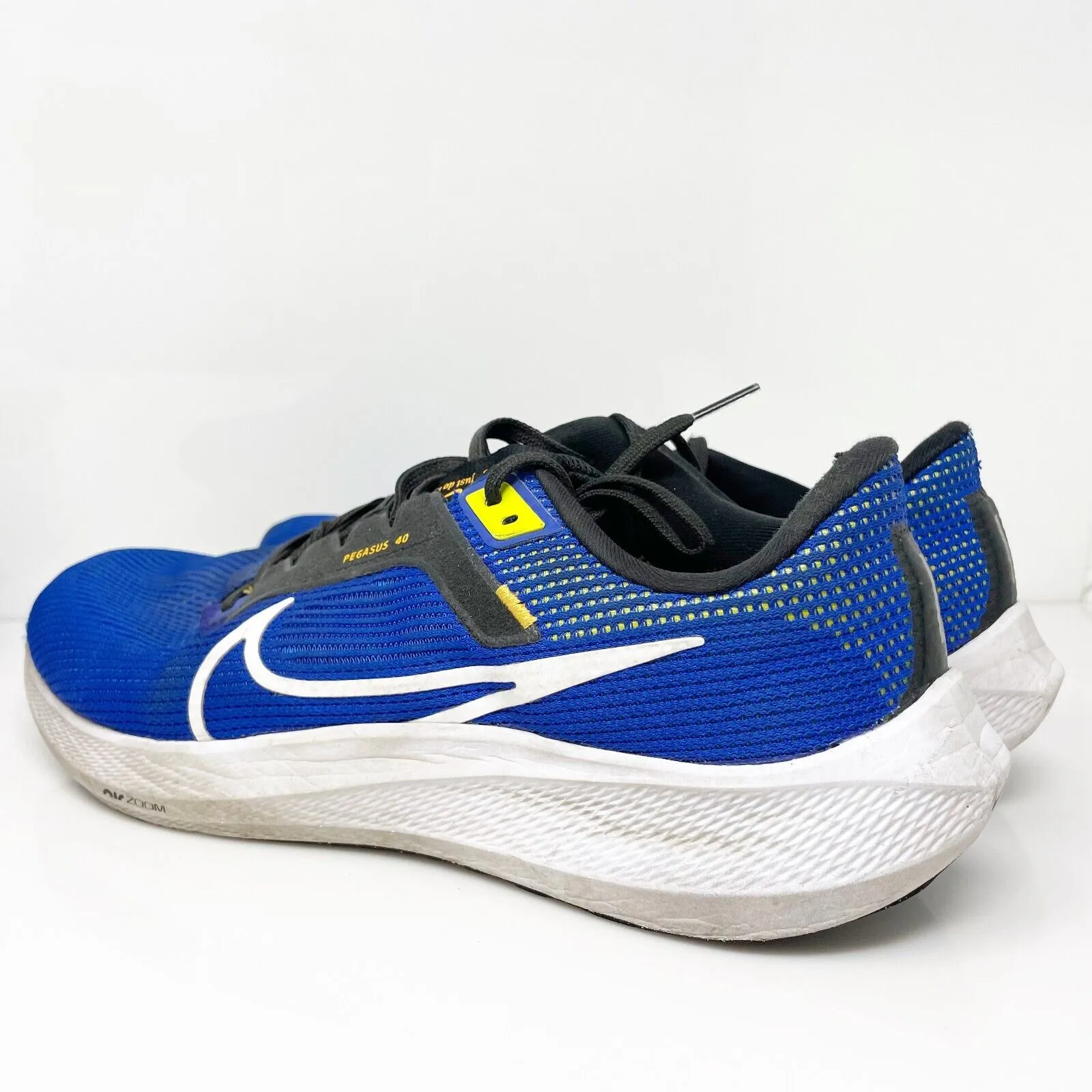 Nike Mens Air Zoom Pegasus 40 DV3853-401 Blue Running Shoes Sneakers Size 11.5