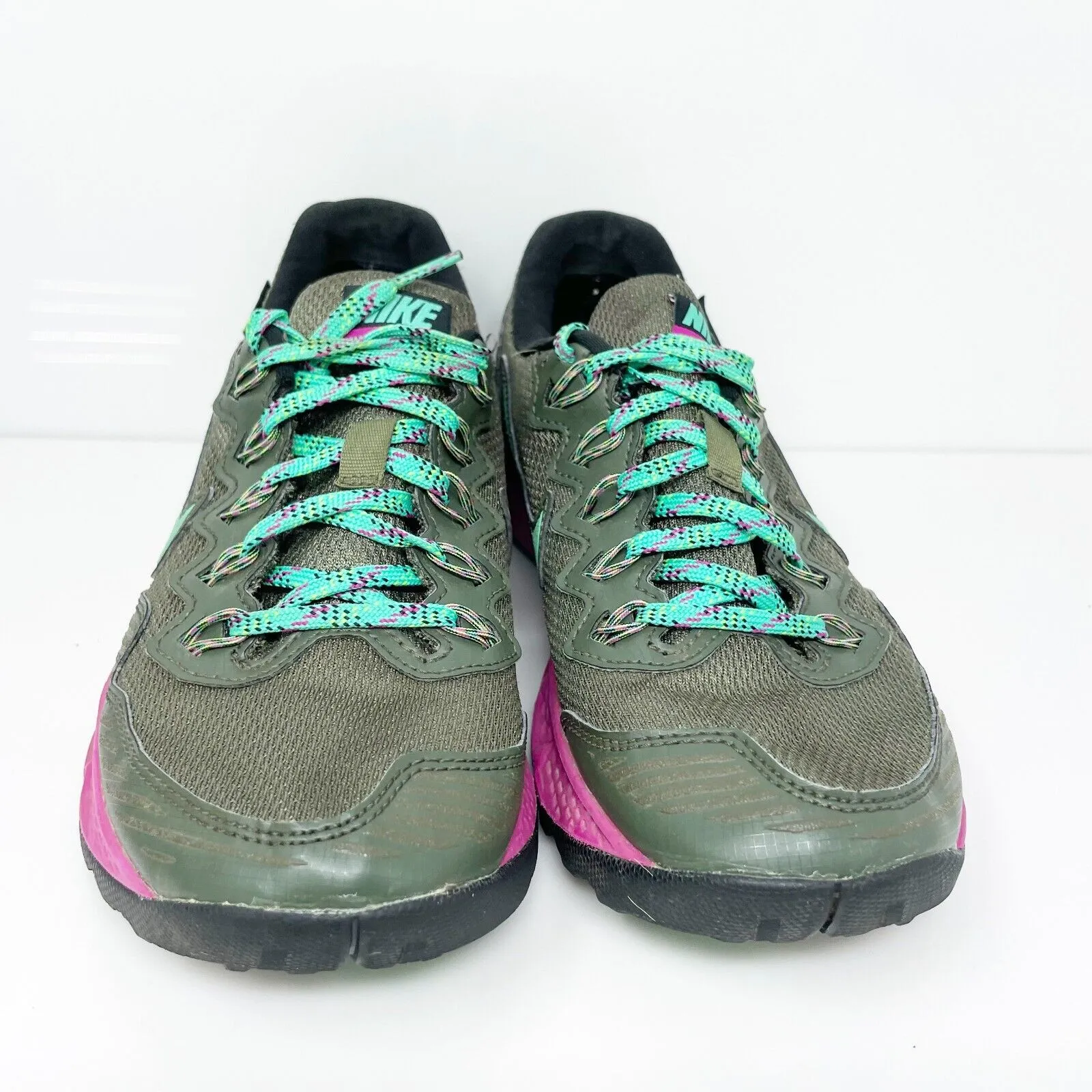 Nike Womens Air Zoom Wildhorse 3 805570-300 Green Running Shoes Sneakers Size 8