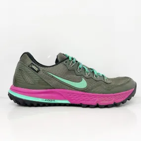 Nike Womens Air Zoom Wildhorse 3 805570-300 Green Running Shoes Sneakers Size 8