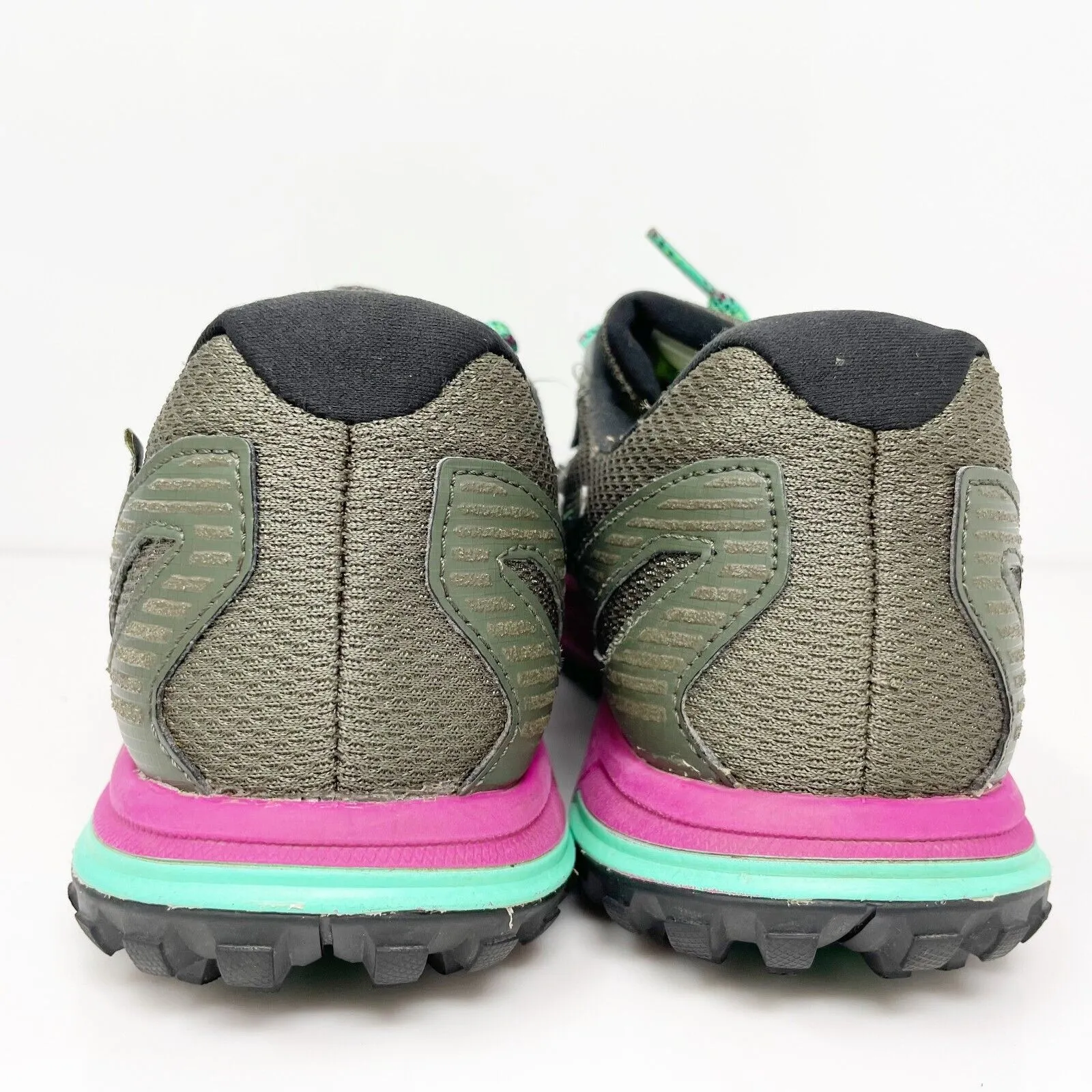 Nike Womens Air Zoom Wildhorse 3 805570-300 Green Running Shoes Sneakers Size 8