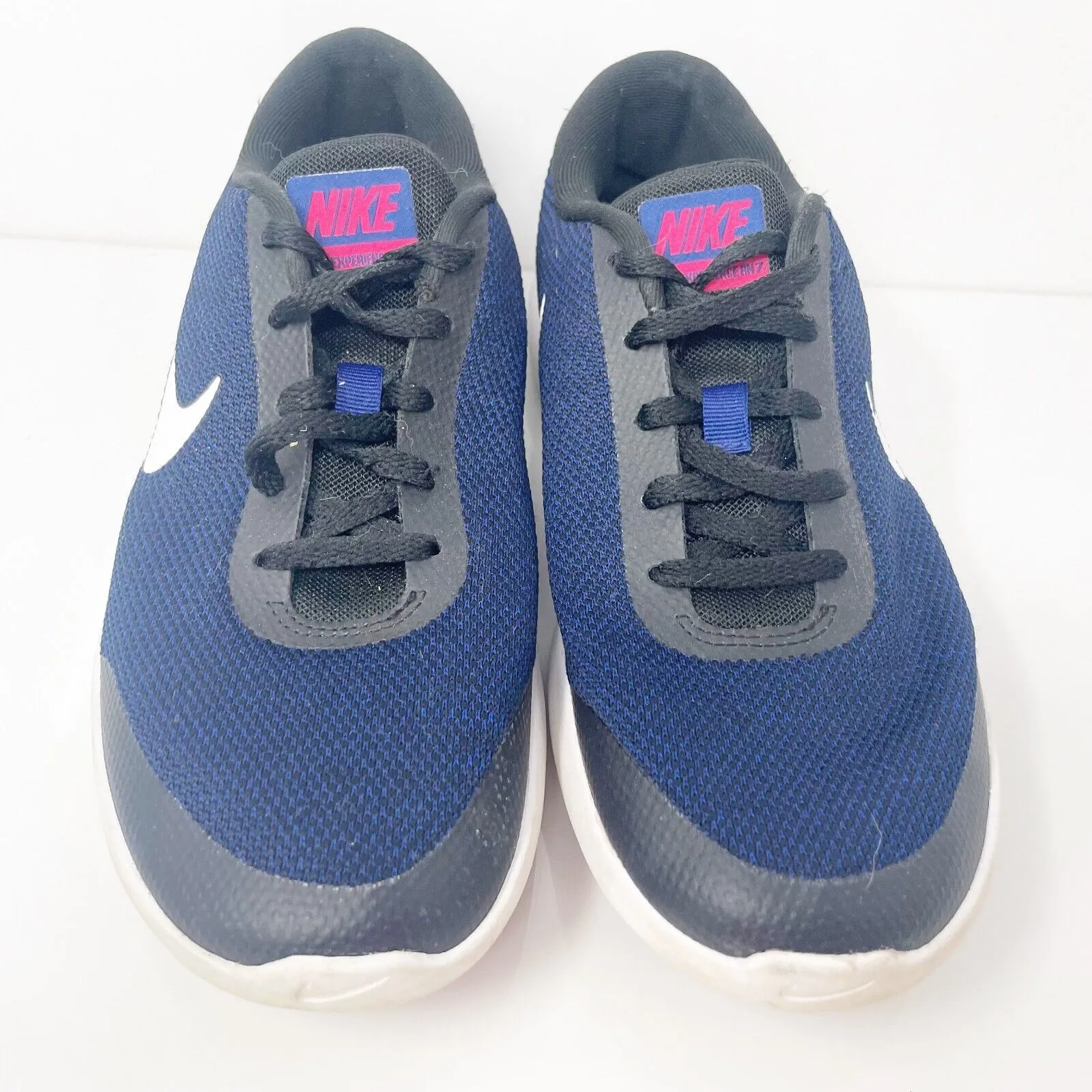 Nike Womens Flex Experience Rn 7 908996-008 Blue Running Shoes Sneakers Size 8