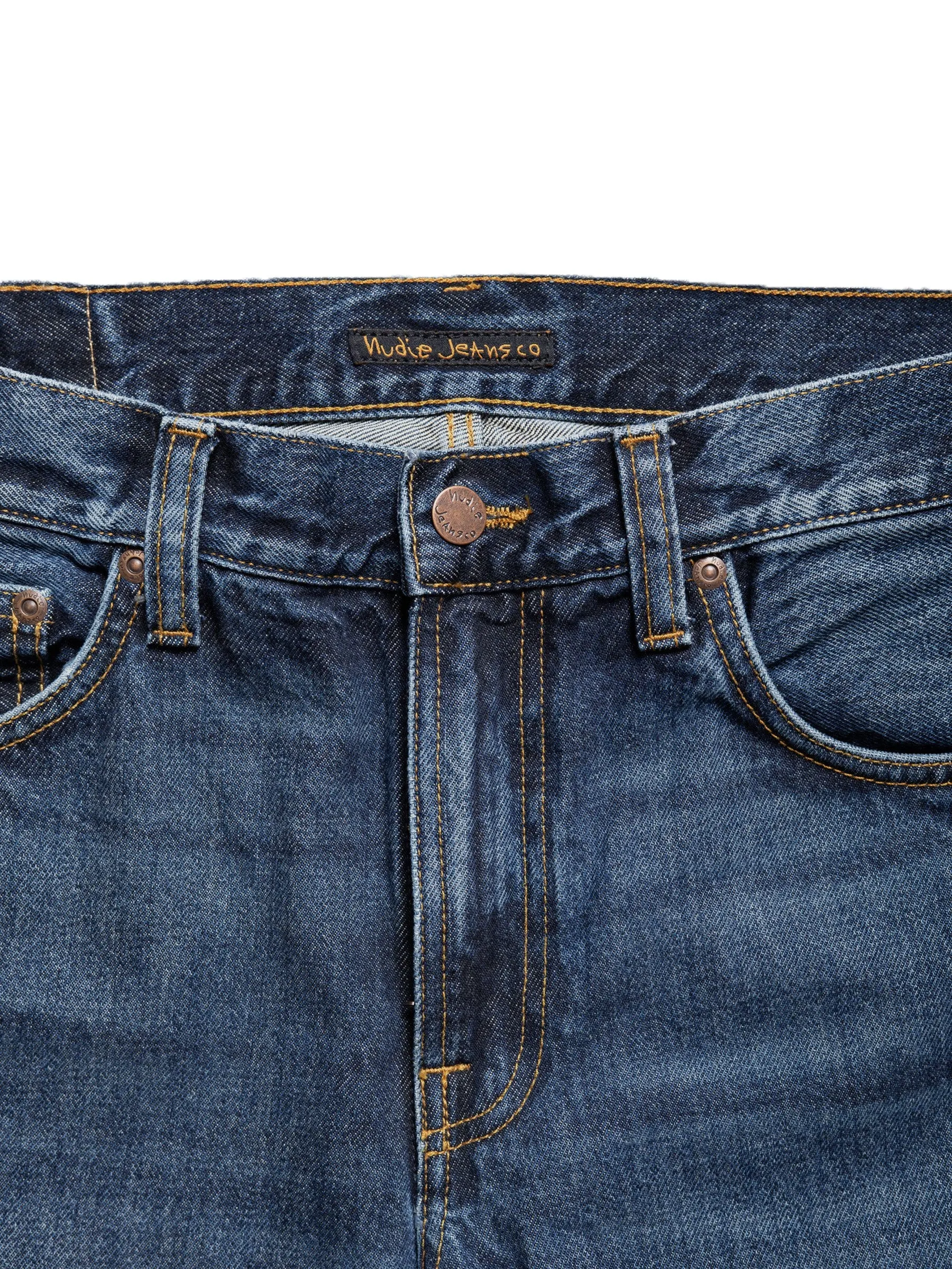 Nudie Jeans Gritty Jackson Jean L32 Blue Soil