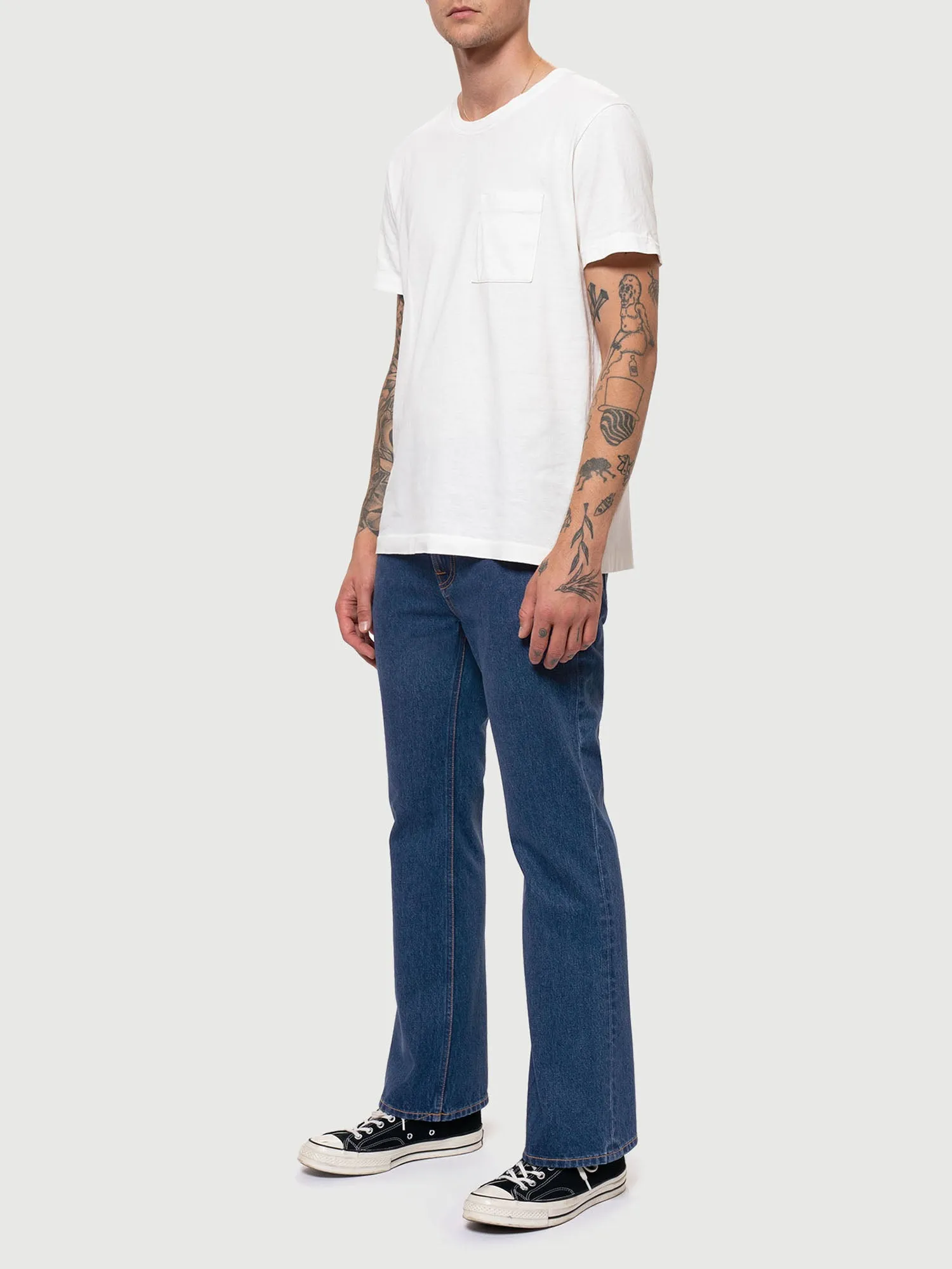 Nudie Jeans Hazy Hank L32 Jean True Blue