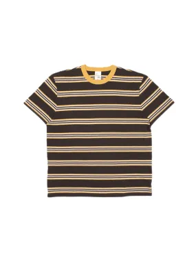 Nudie Jeans Leif Mud Stripe Tee Multi