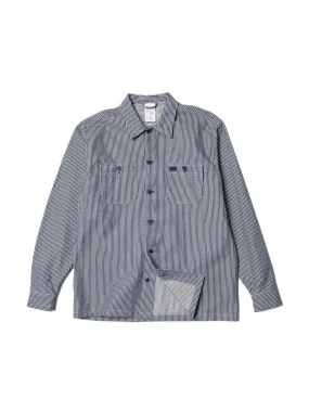 Nudie Jeans Vincent Hickory Stripe Shirt Stripe