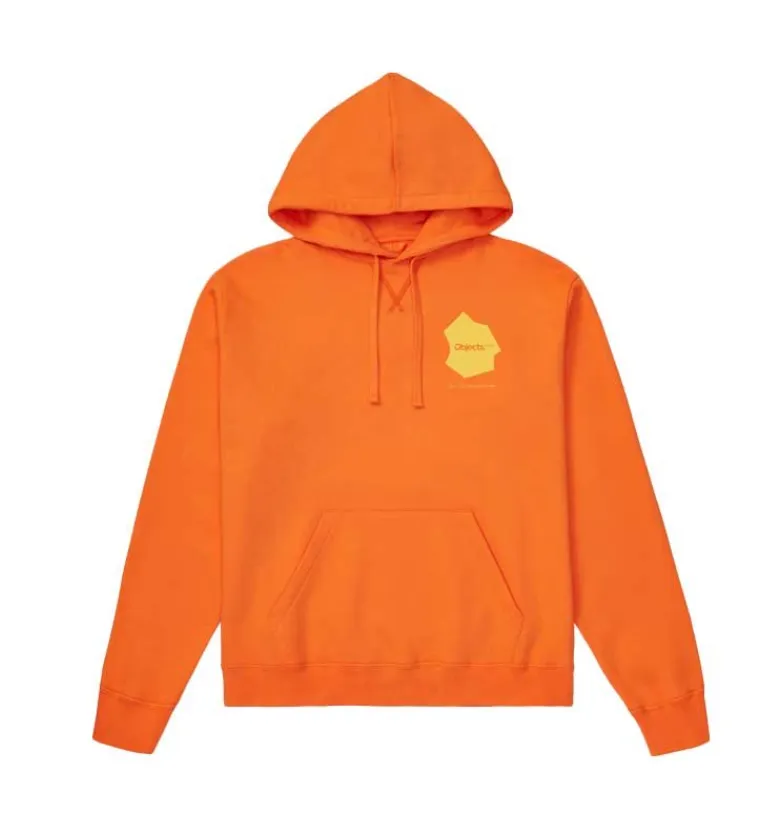 Objects IV Life Continuity Print Hoodie Studio Orange