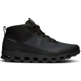 On Men's Cloudroam Waterproof Trail Walking Boots Black / Eclipse