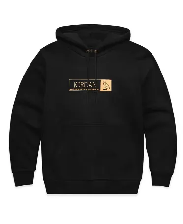 OVO X Air Jordan Hoodie Sweatshirt Black