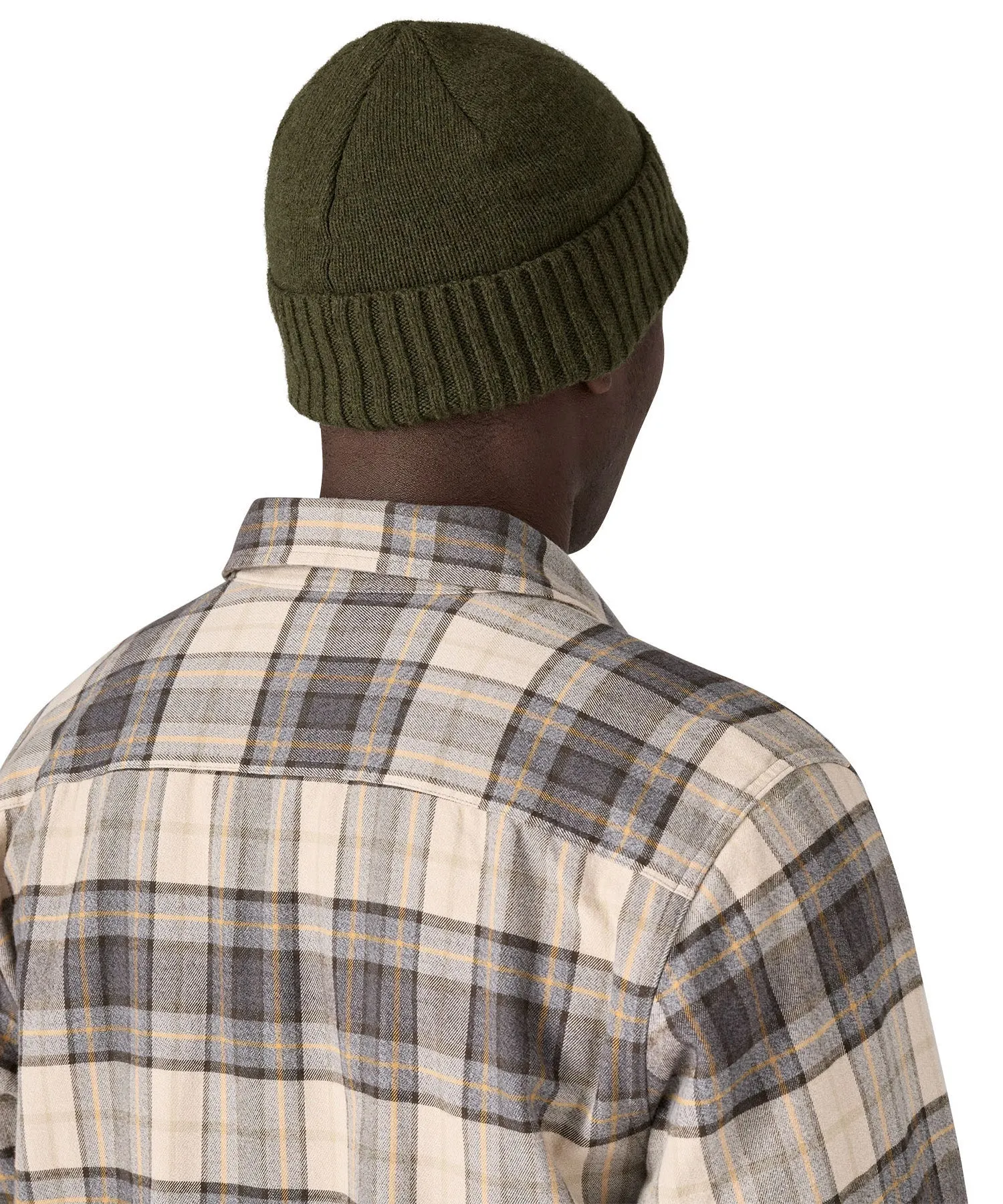 Patagonia Brodeo Beanie - 73 Skyline : Pine Needle Green