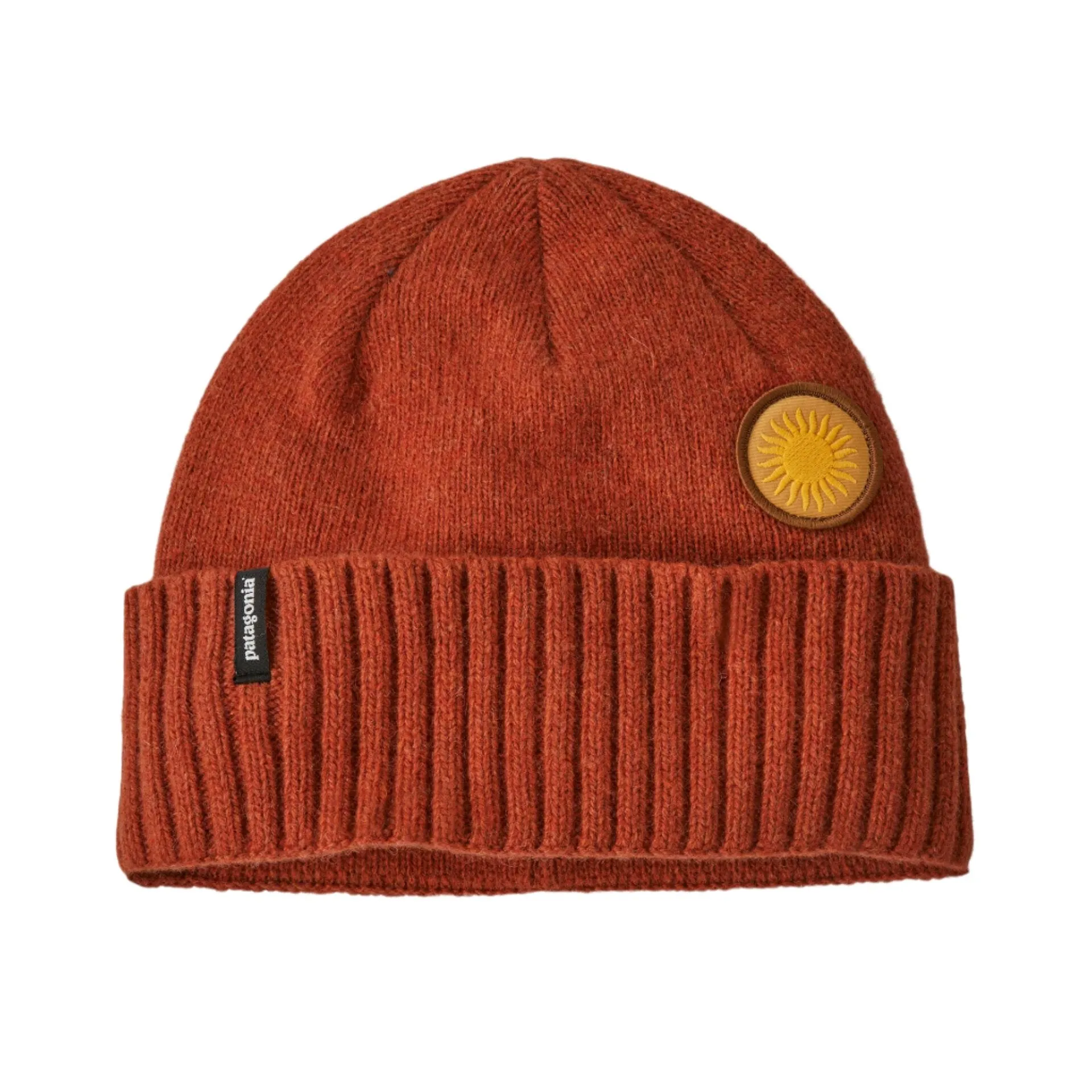 Patagonia Brodeo Beanie - Spirited Sun : Burnished Red