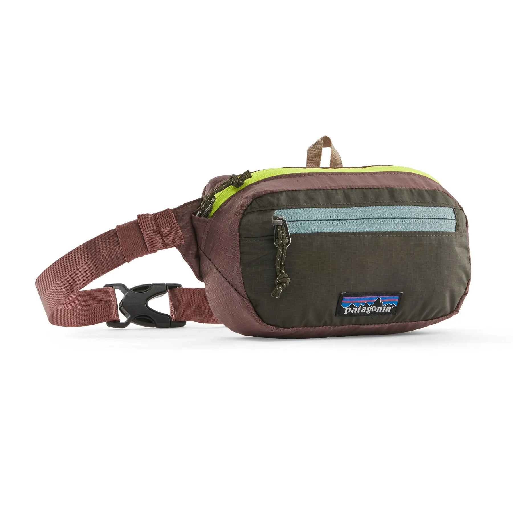 Patagonia Ultralight Black Hole Mini Hip Pack - Patchwork : Pine Needle Green