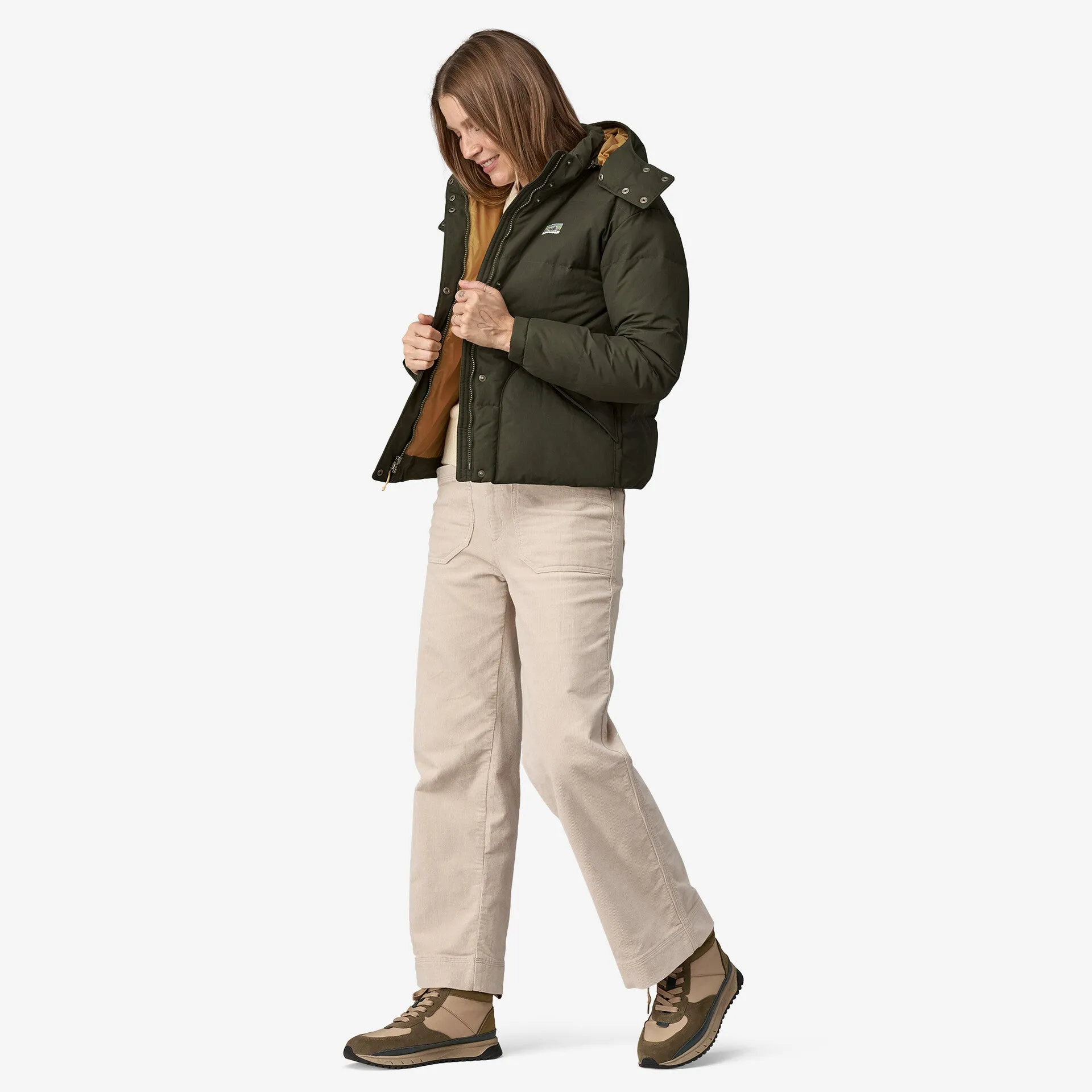 Patagonia Women's Downdrift Jacket- Pine Needle Green