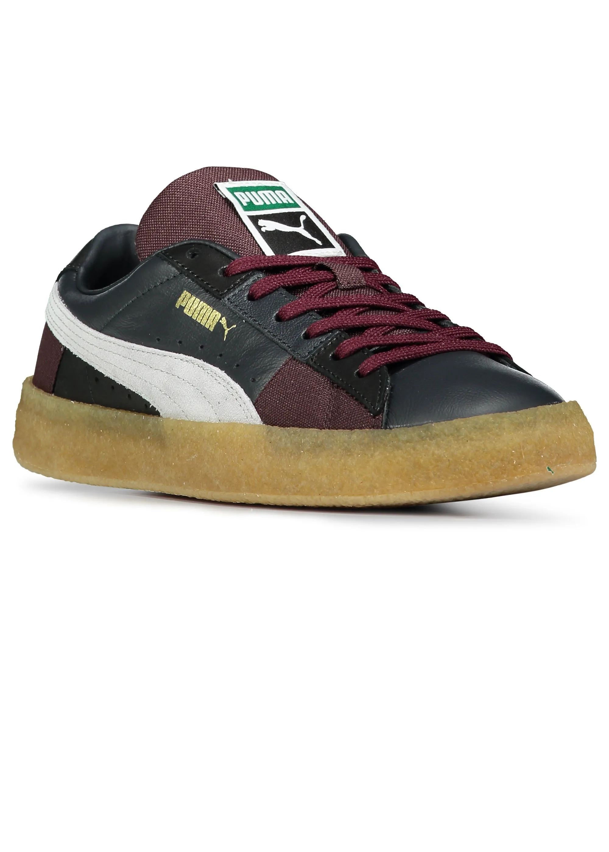 Puma Suede Crepe Patch Trainers - Ebony