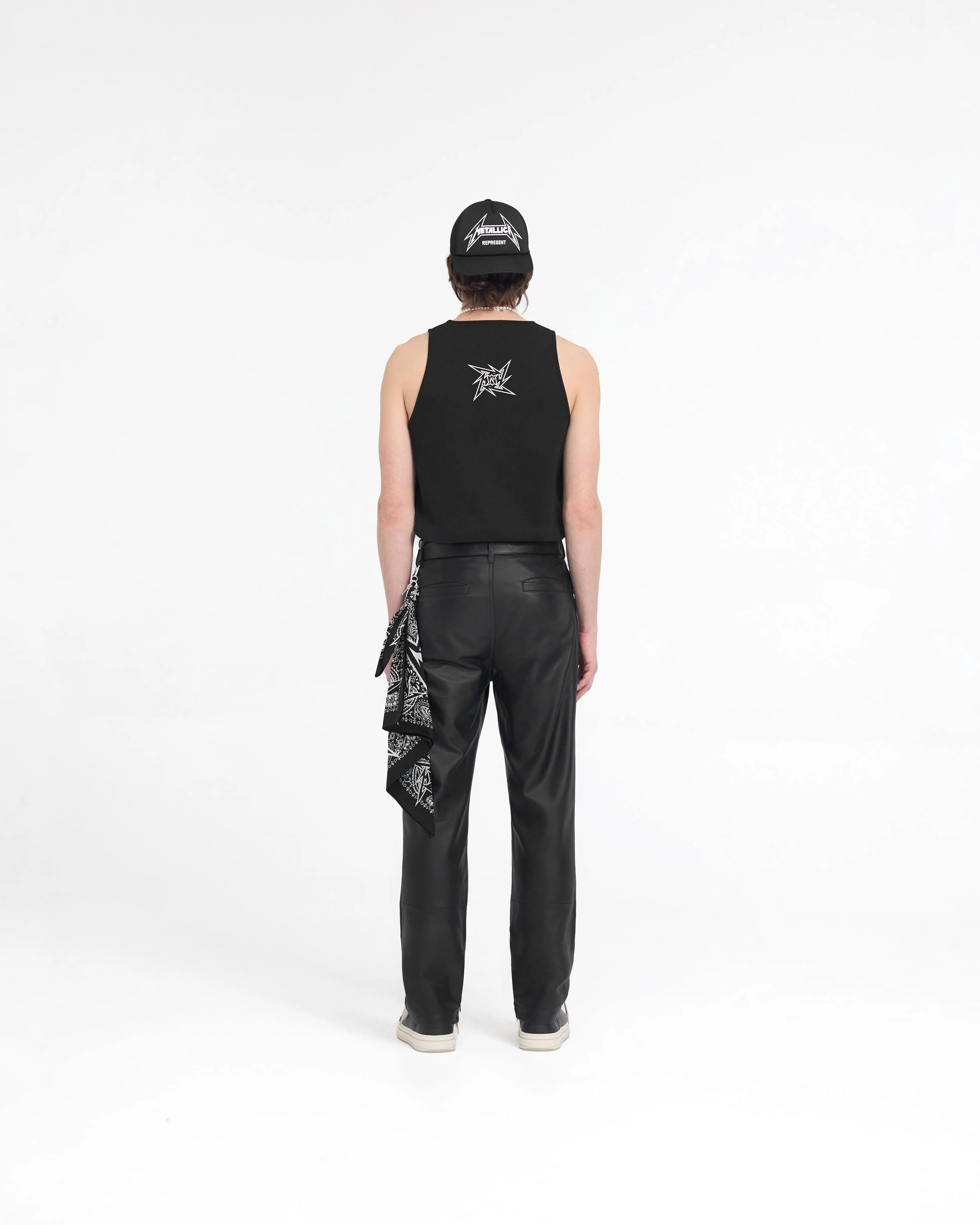 Represent X Metallica‚Ñ¢Ô∏è Local Crew Vest - Jet Black