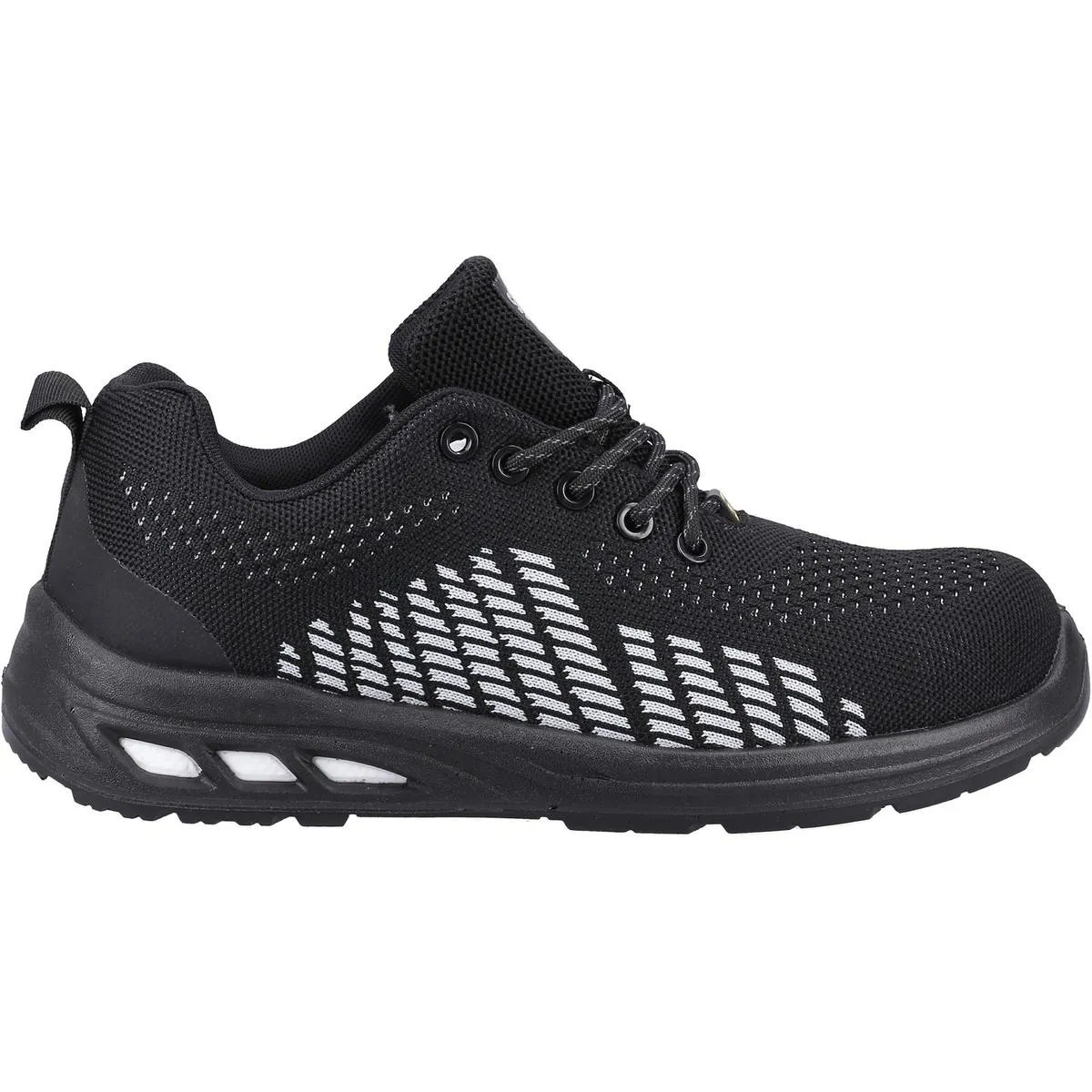 Safety Jogger Fitz S1P Safety Trainers Black