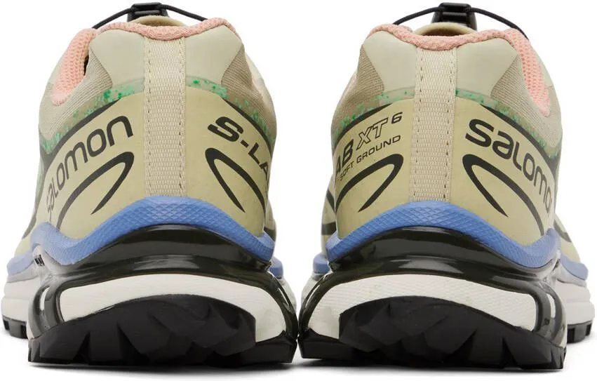 Salomon Beige XT-6 Mindful Sneakers