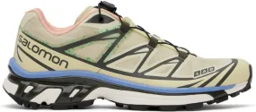 Salomon Beige XT-6 Mindful Sneakers