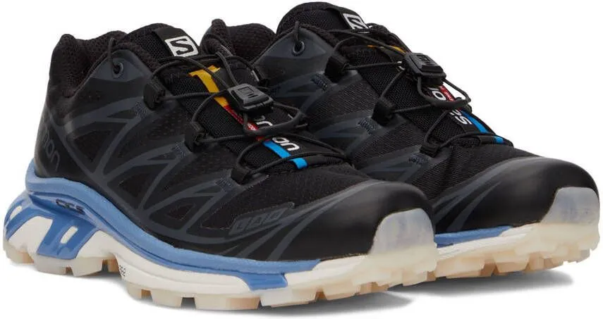 Salomon Black XT-6 Low-Top Sneakers