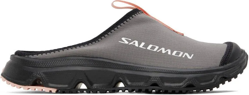 Salomon Gray & Green RX 3.0 Slides