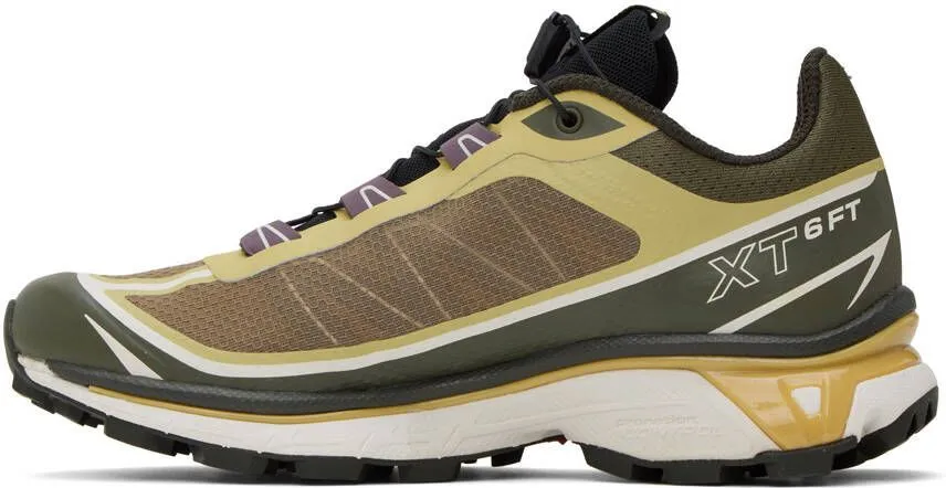 Salomon Khaki XT-6 FT Sneakers