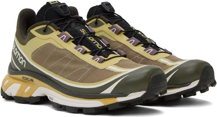 Salomon Khaki XT-6 FT Sneakers