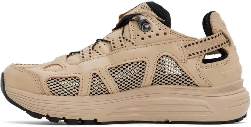 Salomon Tan Leather Techsonic Advanced Sneakers