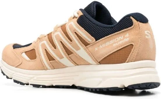 Salomon X-Mission 4 lace-up sneakers Neutrals