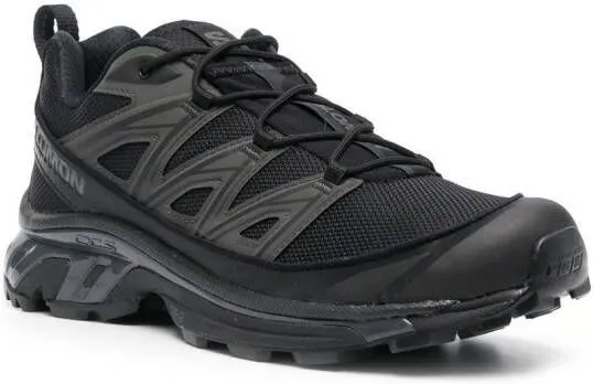 Salomon XT-6 lace-up sneakers Black