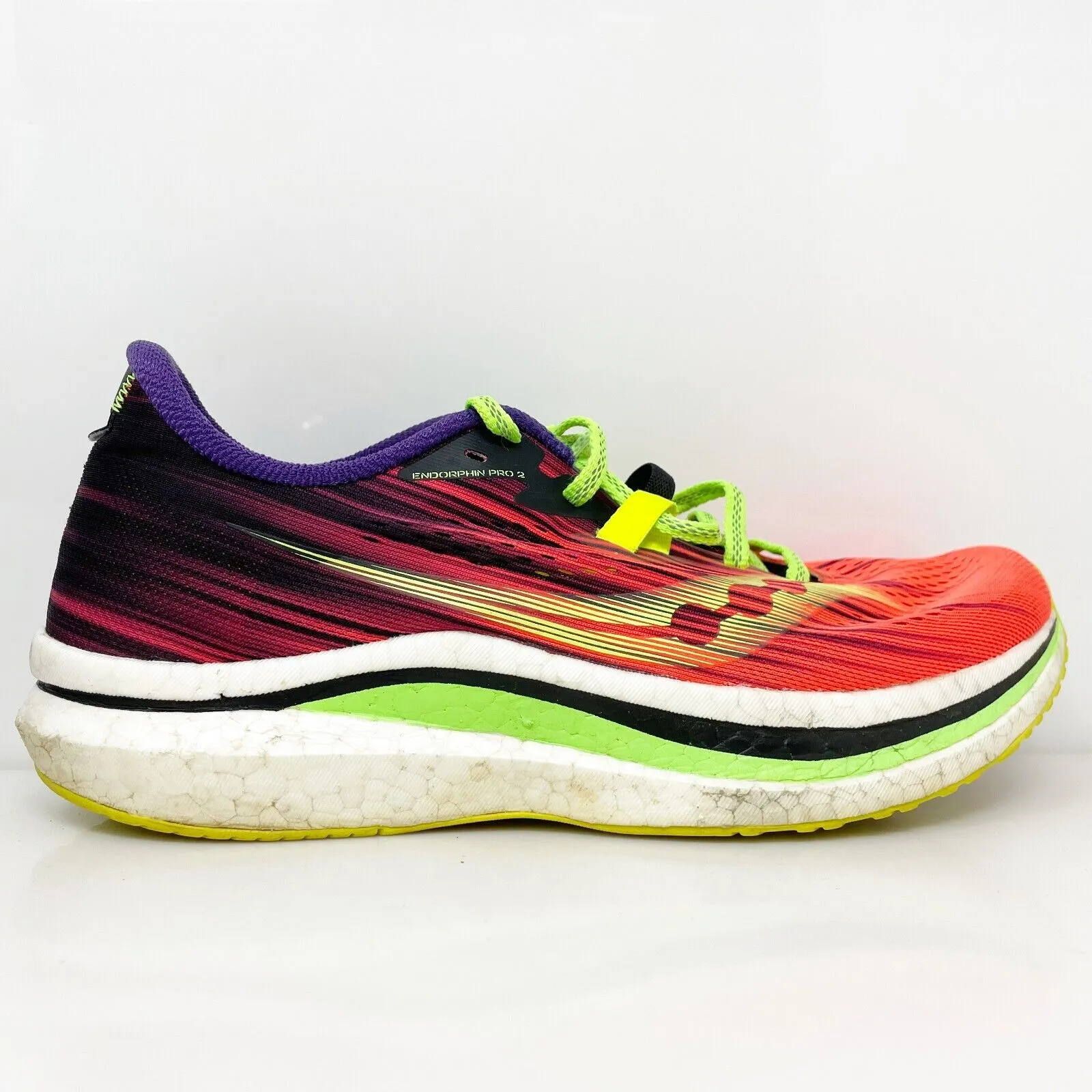 Saucony Womens Endorphin Pro 2 S10687-65 Red Running Shoes Sneakers Size 10