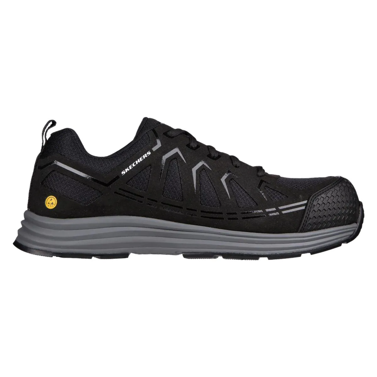 Skechers Workwear Malad II Safety Trainers Black