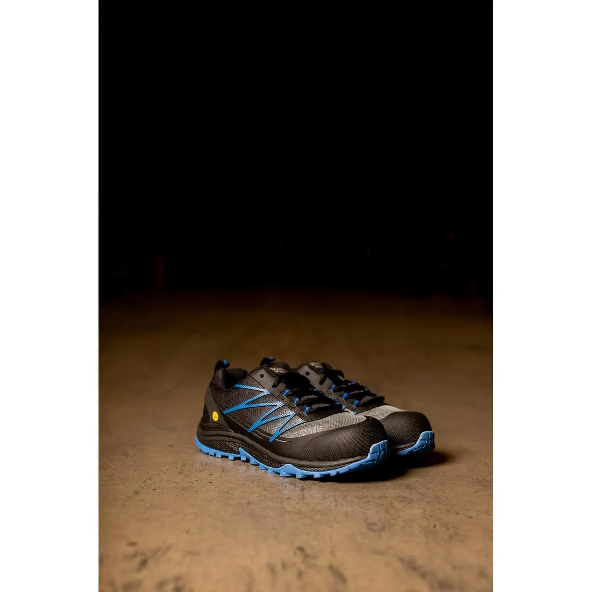 Skechers Workwear Puxal Safety Trainers Black/Blue