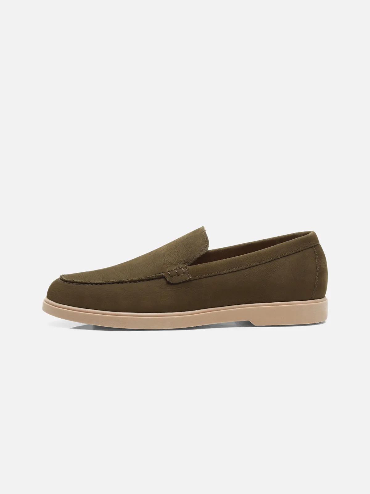 Slip-On Suede Loafers - FAMS24-044